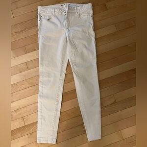 Garage white jeans leggings size 09